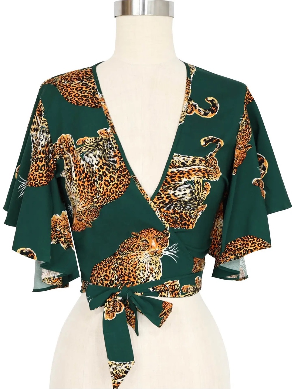 Ziggy Wrap Top- My Pet Leopard